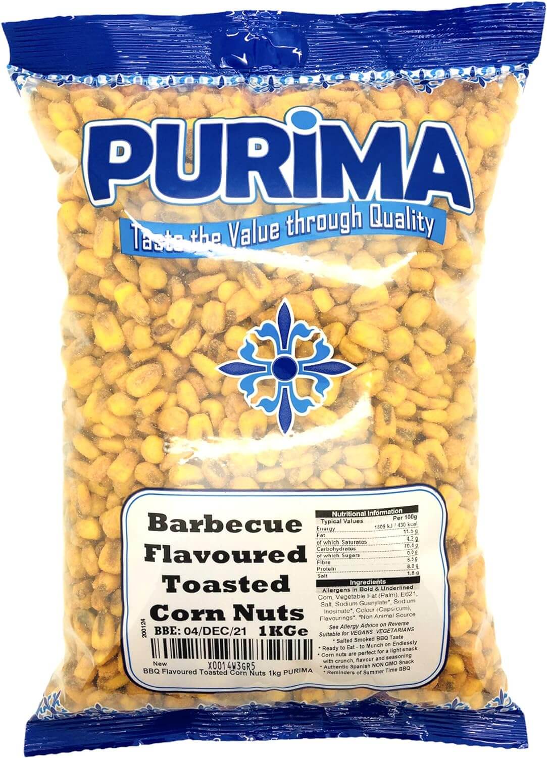 Toasted Corn - Barbecue (BBQ) Flavour