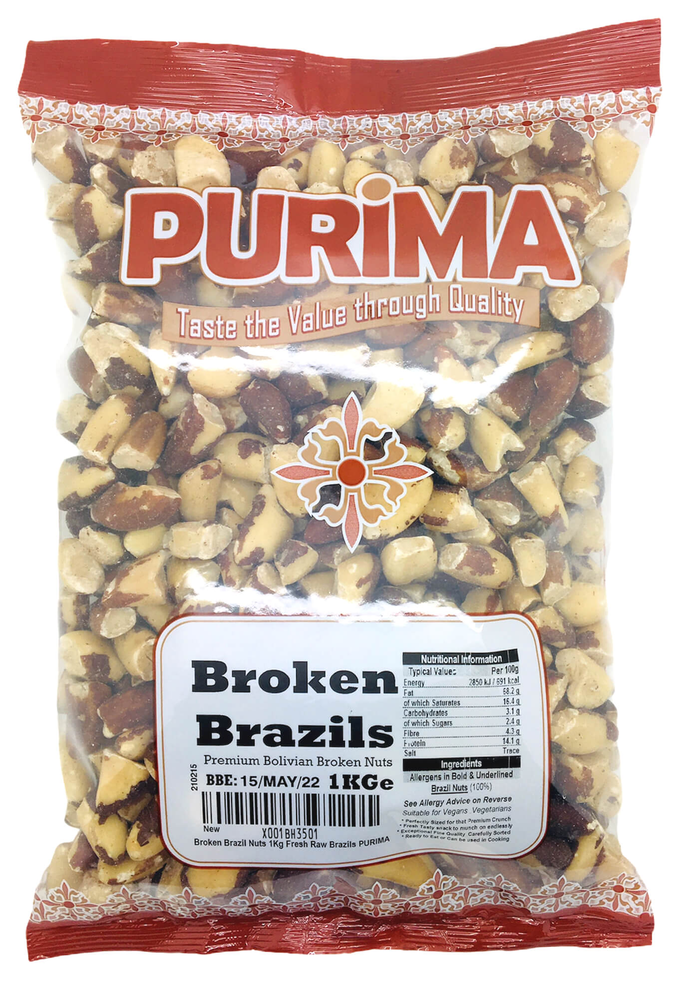 Broken Brazil Nuts