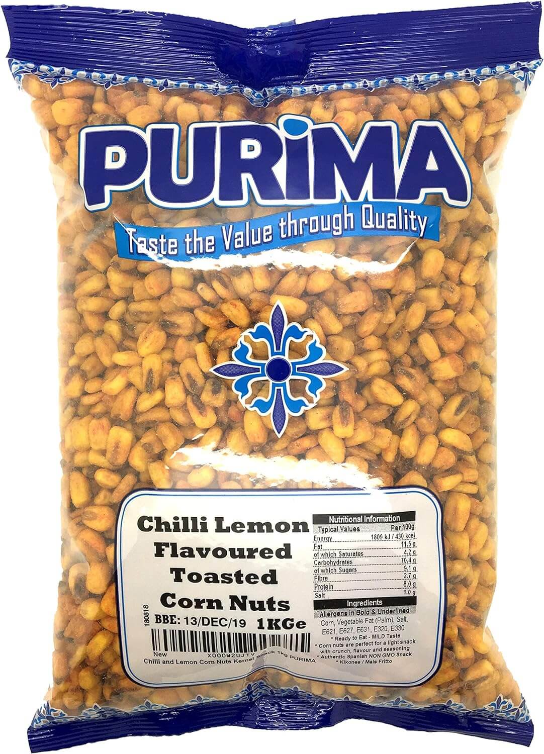 Toasted Corn - Chilli & Lemon Flavour