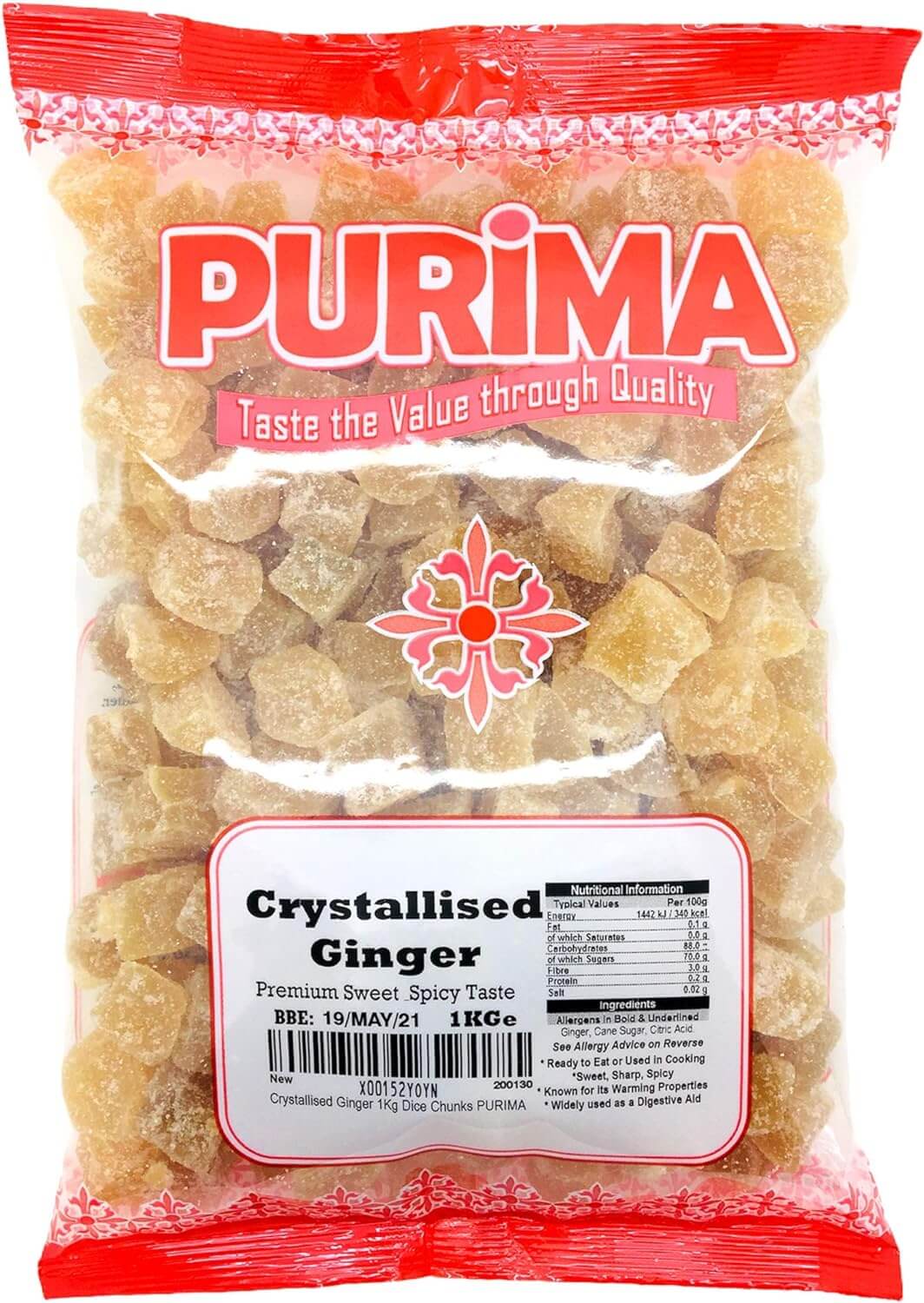 Premium Crystallised Ginger