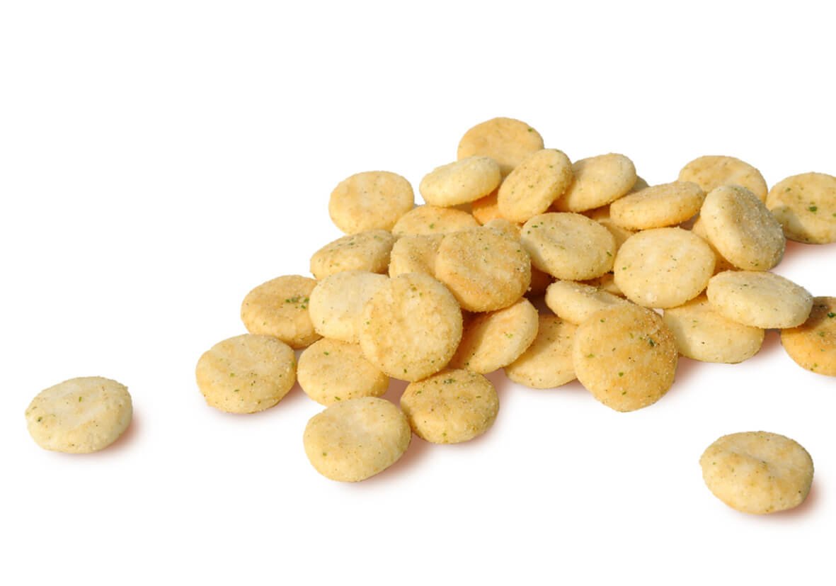 Herby Rice Crackers - BAKED