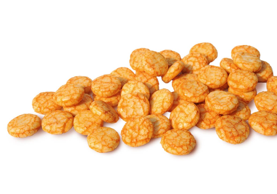 Spicy BBQ Rice Crackers - BAKED