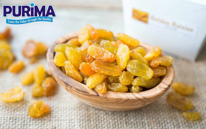 Golden raisins sultanas - purima