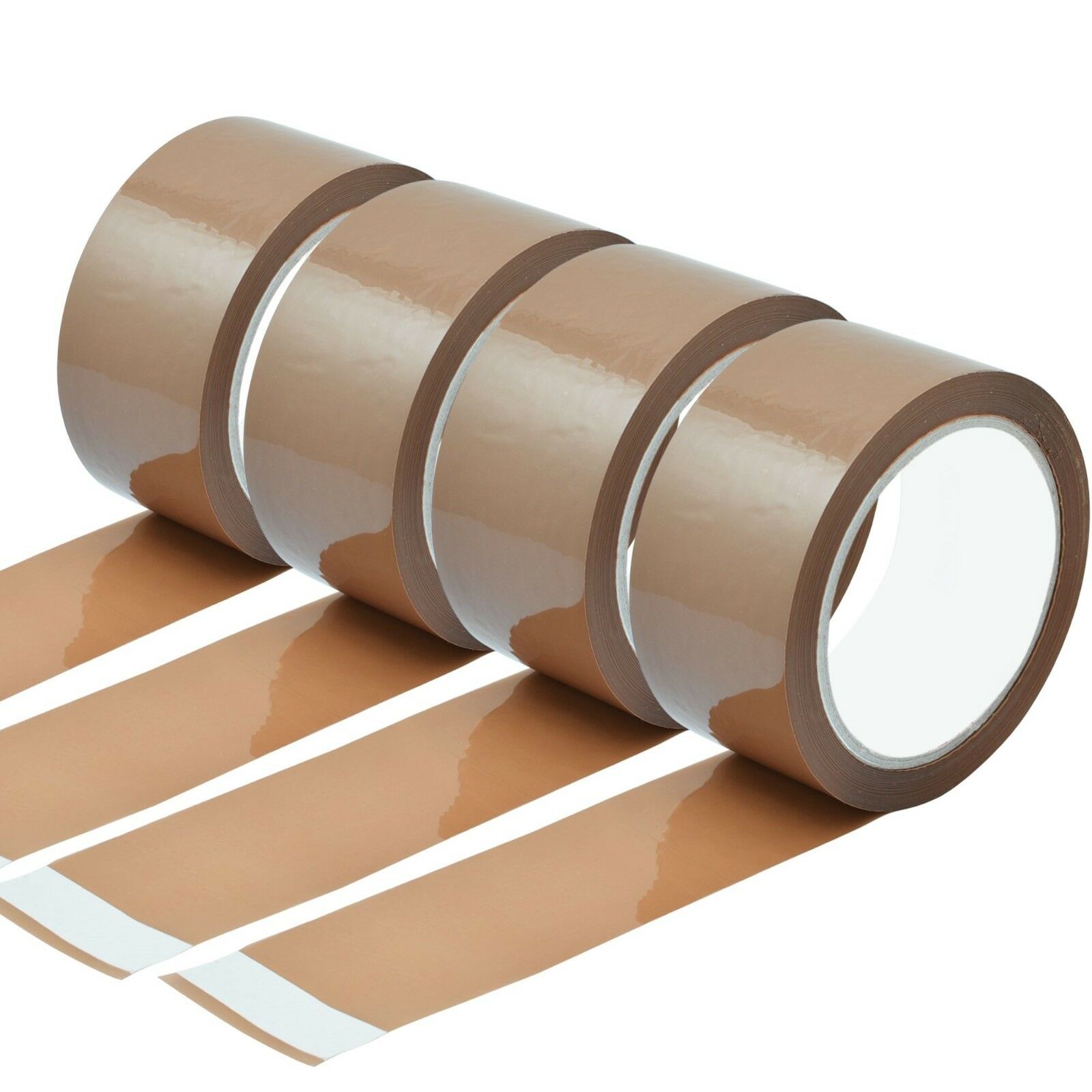 Brown Sellotape 48mm (2 inch) Wide x 66m Length Rolls