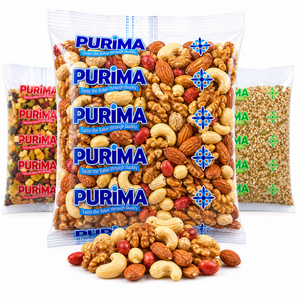 Mixed Nuts Seeds and Dried Fruit Combo Value Bundle