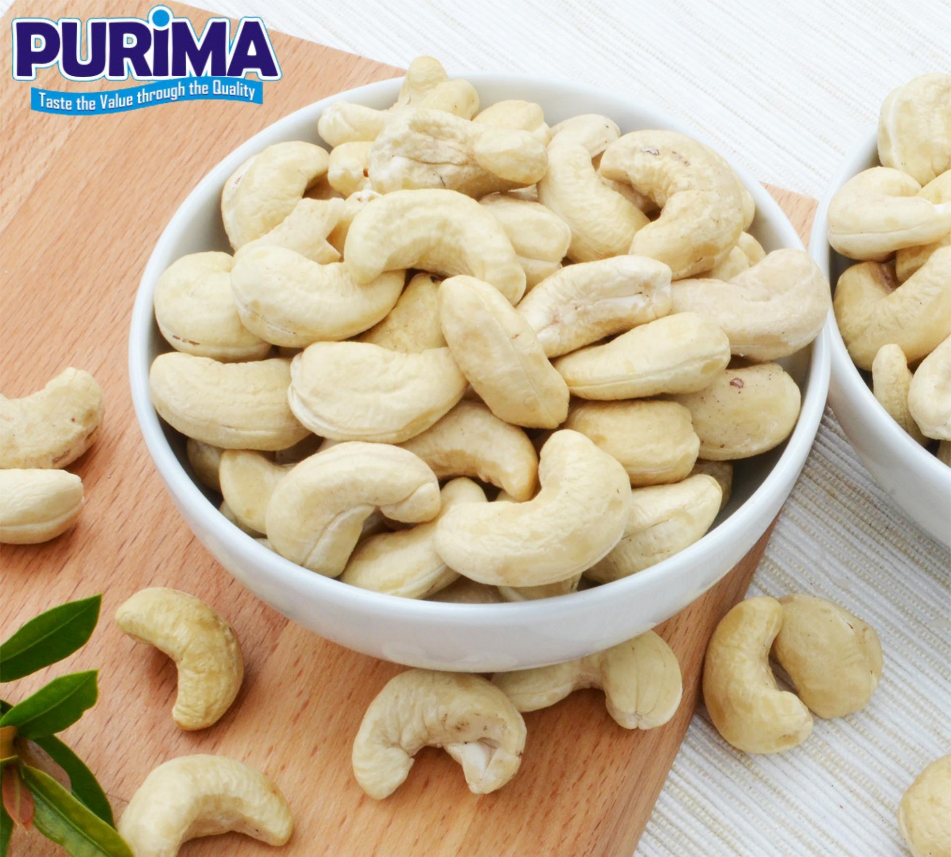 Cashews whole raw purima king size jumbo