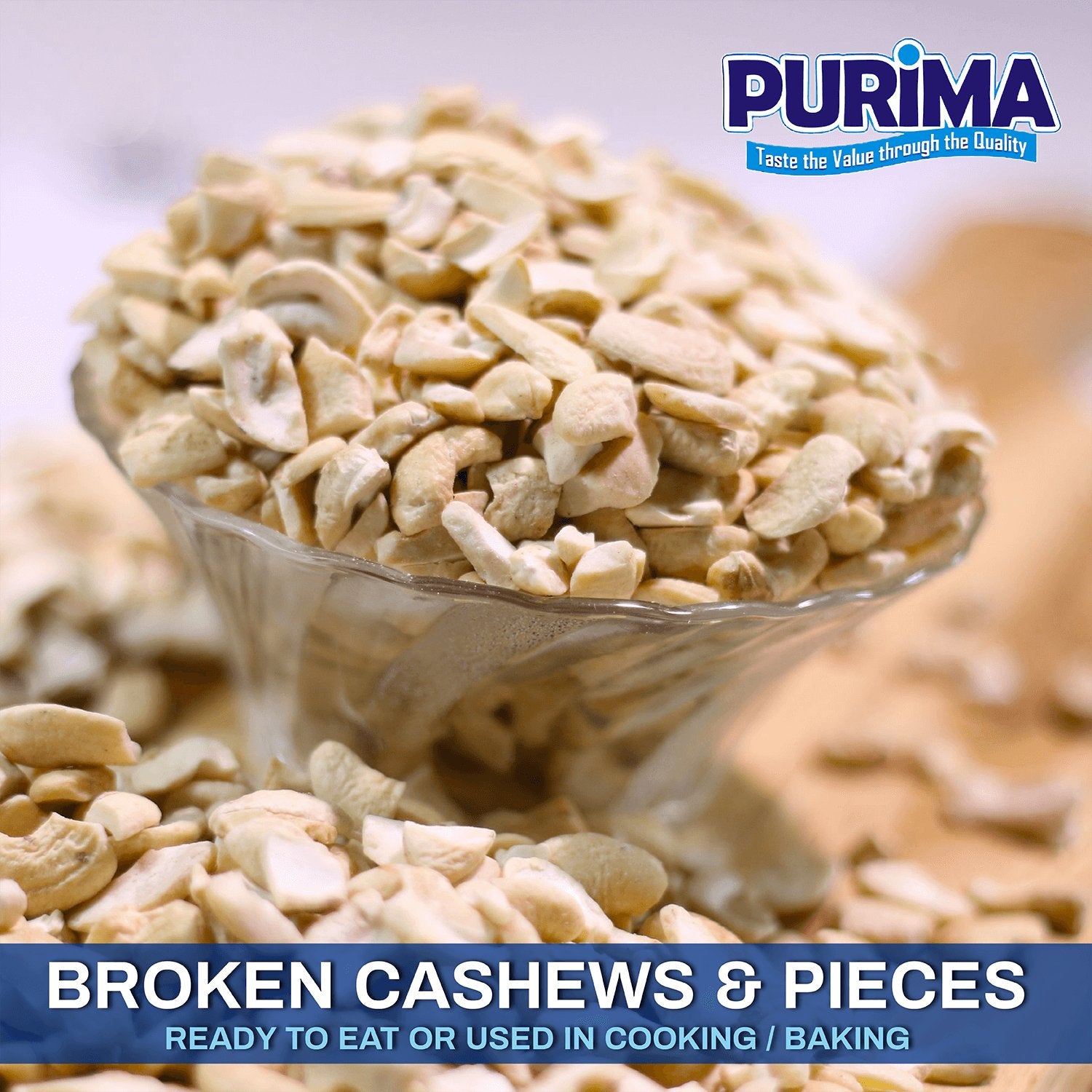 Broken Cashew nuts pieces cheap bulk buy online delivery uk