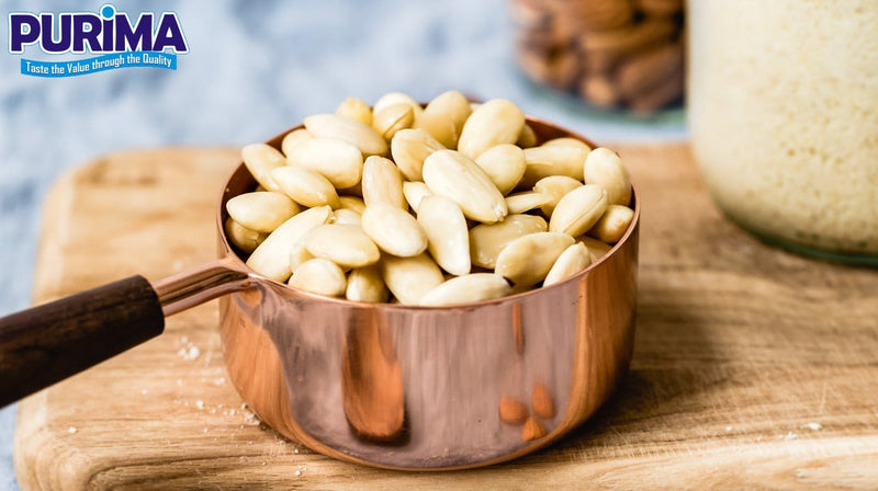 Blanched Almonds Whole - PURIMA
