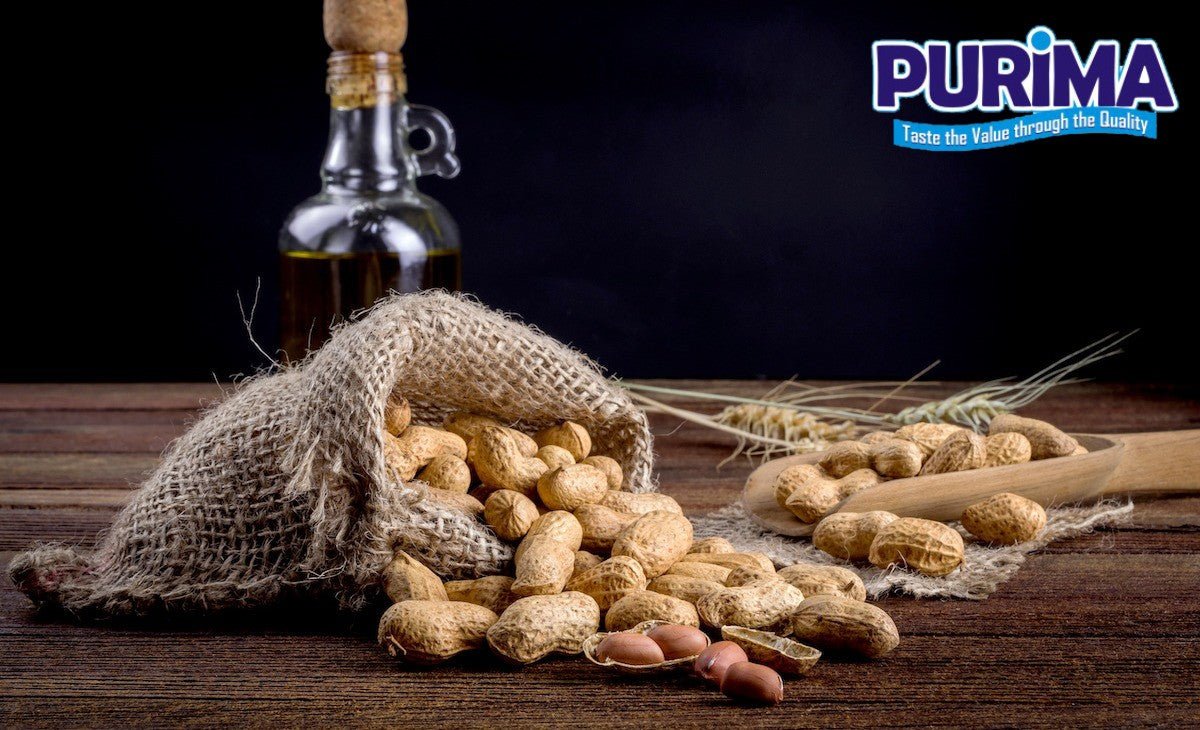 Roasted peanuts in shell - monkey nuts - purima