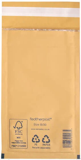 featherpost B00 bubble lined padded mailer mailing bubble envelopes B/00 BOO B/OO LARGE LETTER ROYAL MAIL