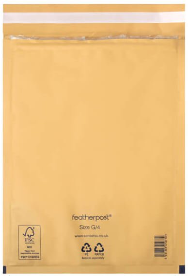 LARGE LETTER ROYAL MAIL featherpost G/4 bubble lined padded mailer mailing bubble envelopes G4 BOOK SMALL PARCEL PIP