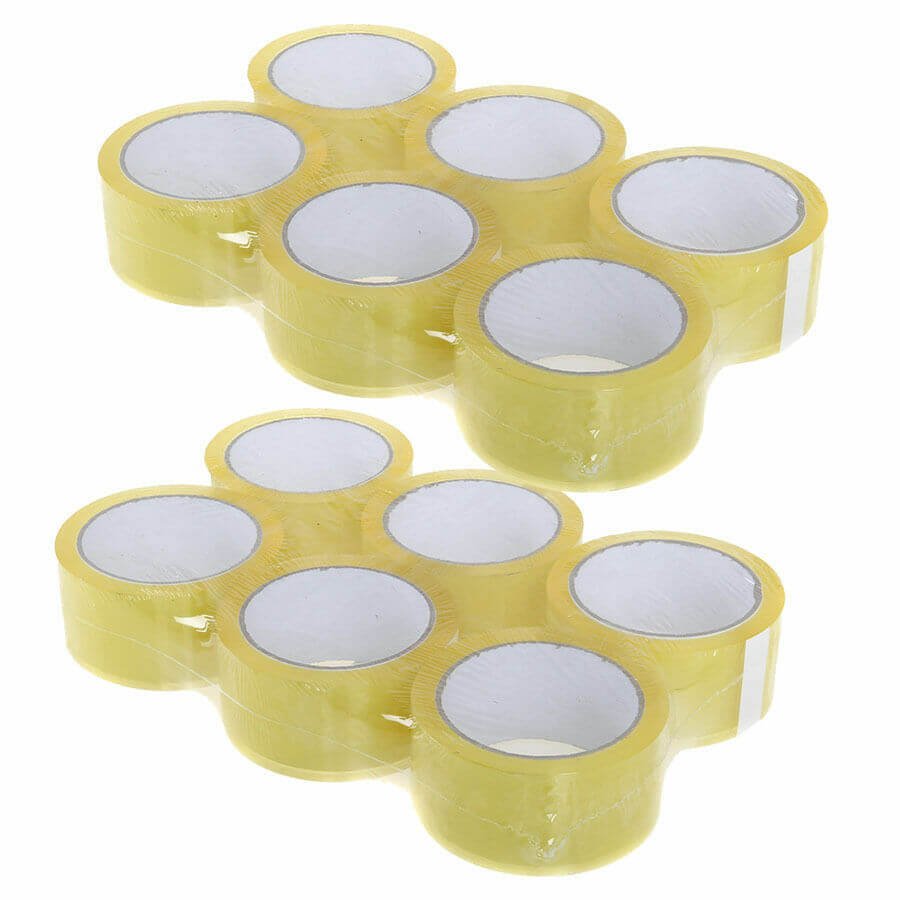 36 Rolls Transparent Parcel Tape Packing Tape Packing Tape Packing Tape Transparent / Clear 50 mm (5 cm) x 66 m 36 Rolls Transparent Parcel Tape Packing Tape Packing Tape Packing Tape Transparent / Clear 50 mm (5 cm) x 66 m